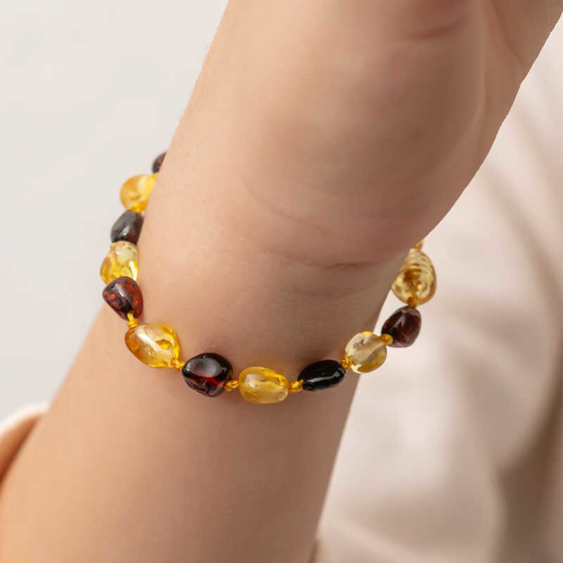 Stillove Bebek Damla Kehribar Bileklik  Sl7318