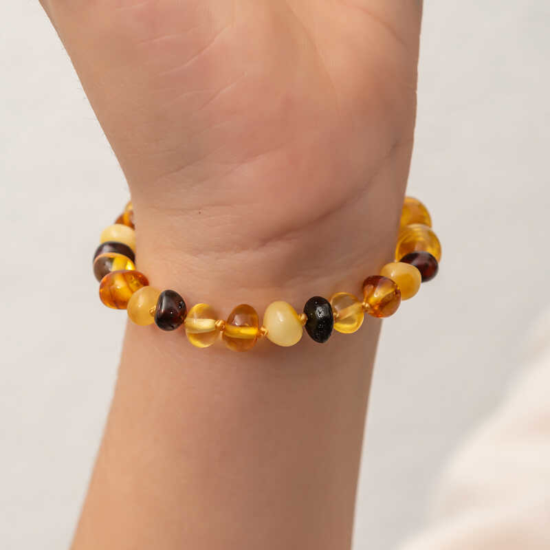 Stillove Bebek Damla Kehribar Bileklik  Sl7316