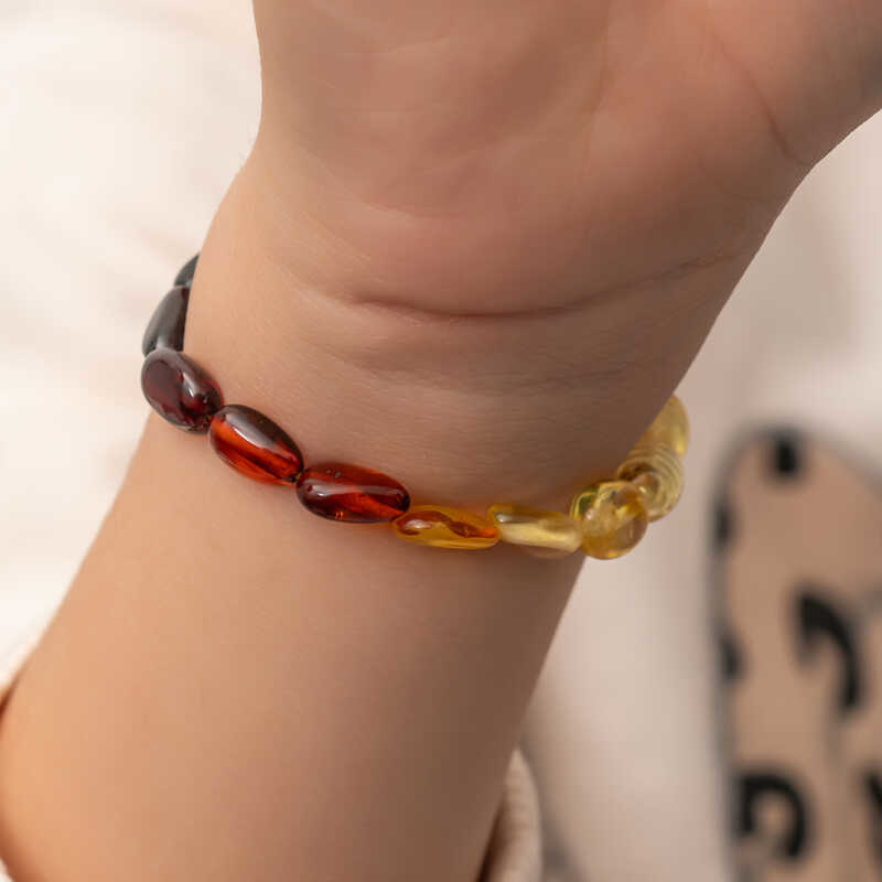 Stillove Bebek Damla Kehribar Bileklik  Sl7317