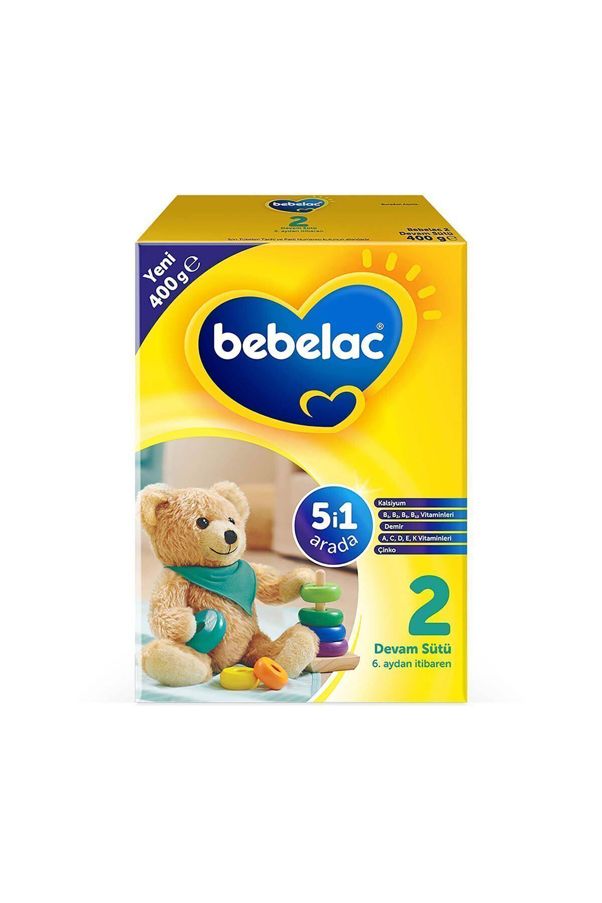 Bebelac  2 Devam Sütü 6 Ay+ 400 Gr