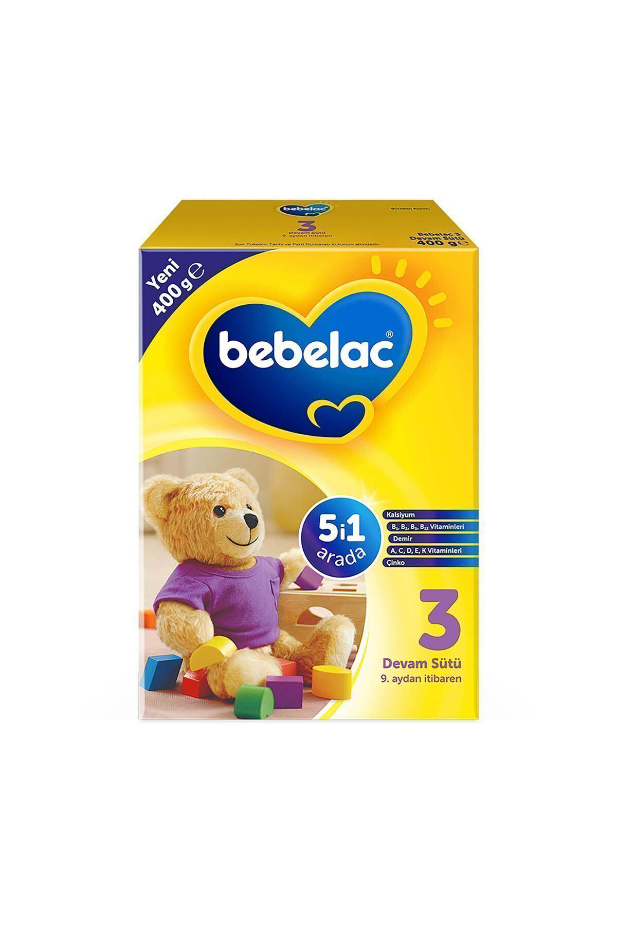 Bebelac  3 Devam Sütü 400 Gr 9-12 Ay