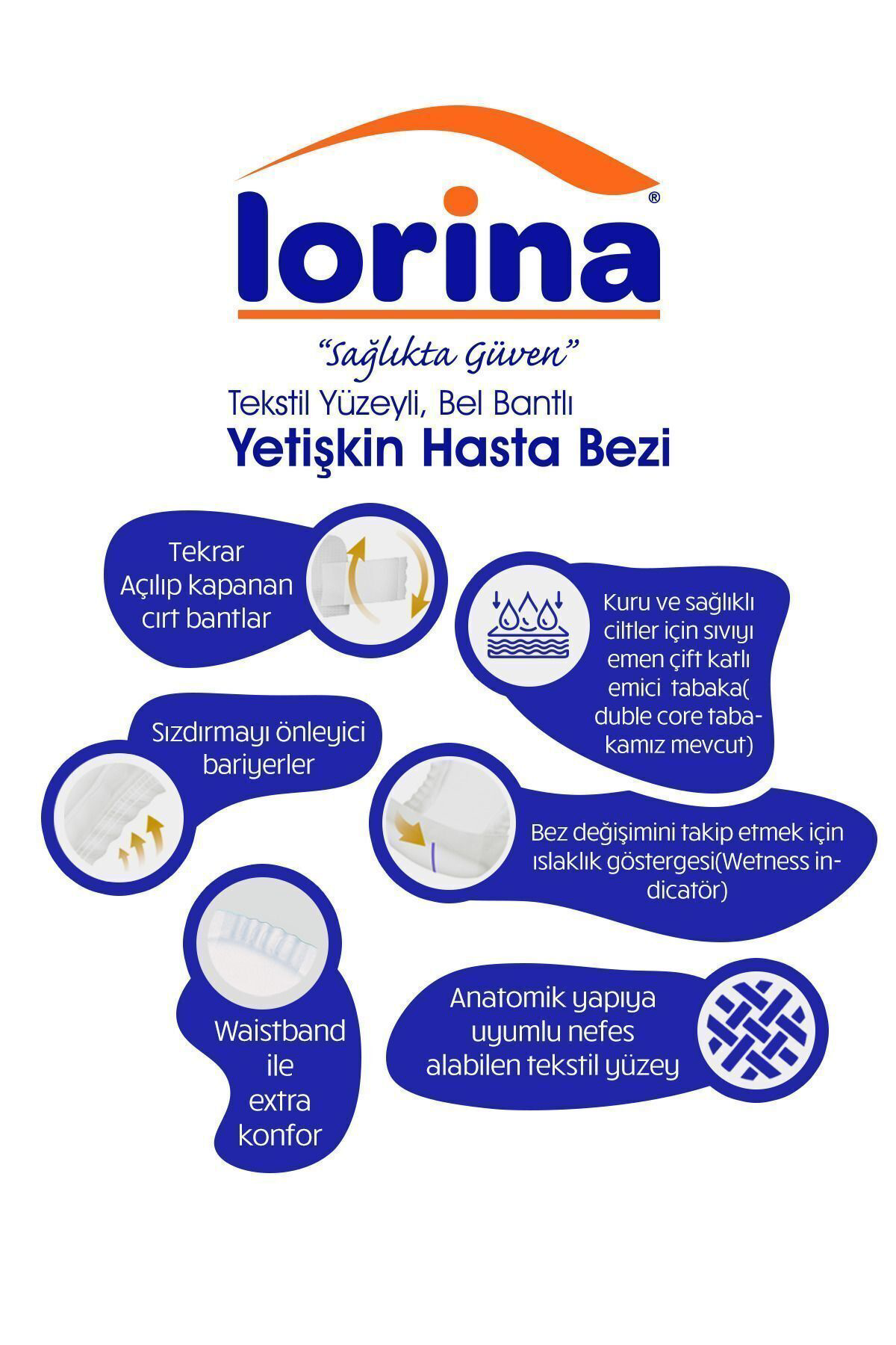 Lorina Belbantli Bez 4X30 Adet L