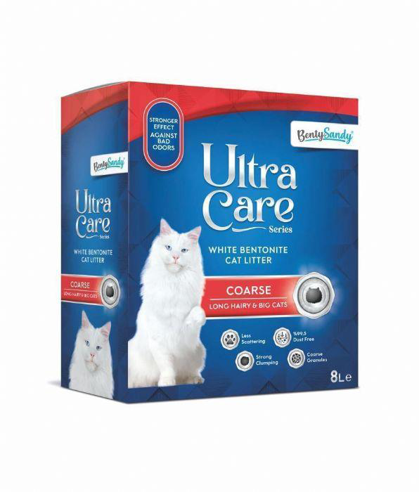 Bentysandy  Ultra Care Series Coarse Kedi Kumu 8 Lt