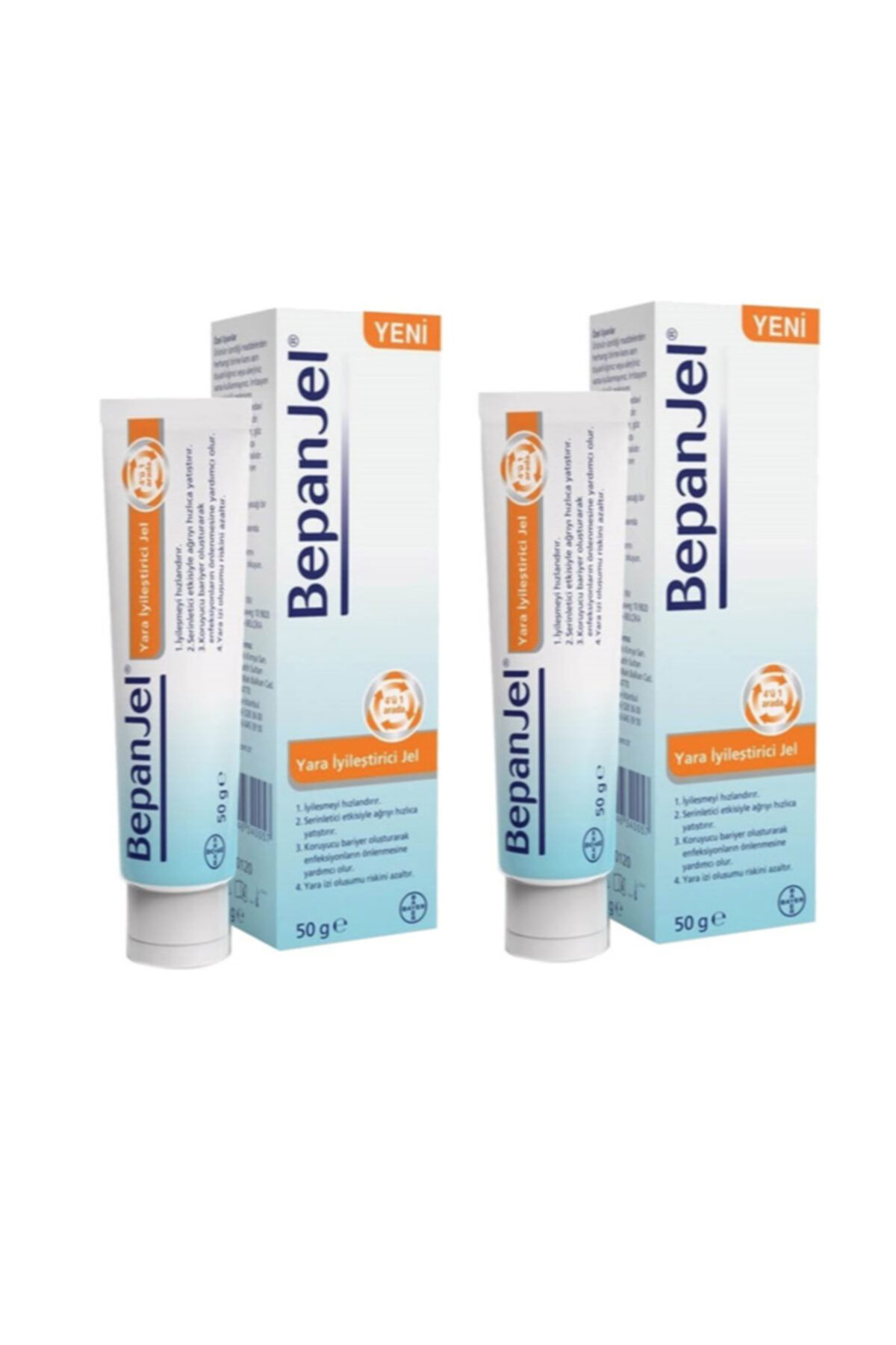 Bepanthol Bepanjel Yara İyileştirici Jel 50 Gr X2 Adet