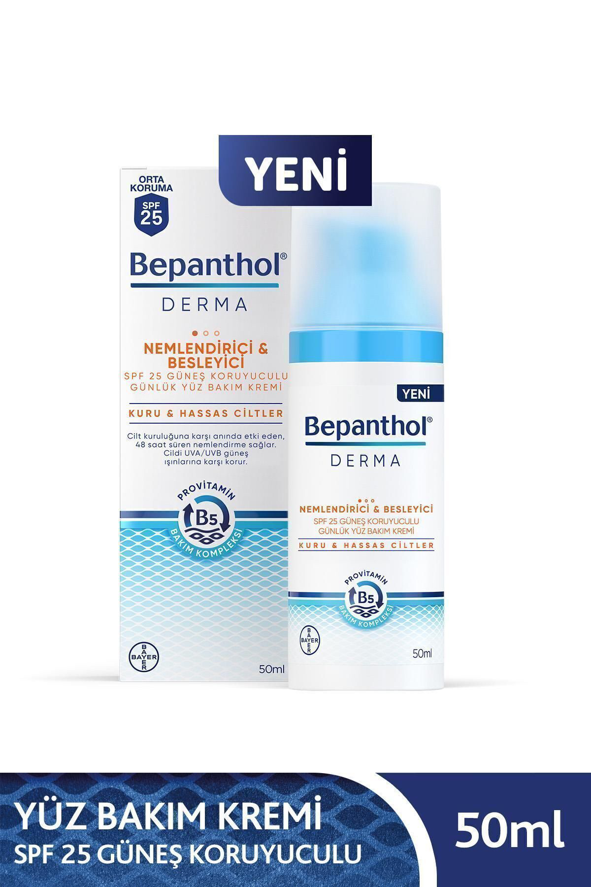 Bepanthol  Derma Nemlendirici & Besleyici Spf25 Güneş Koruyuculu G