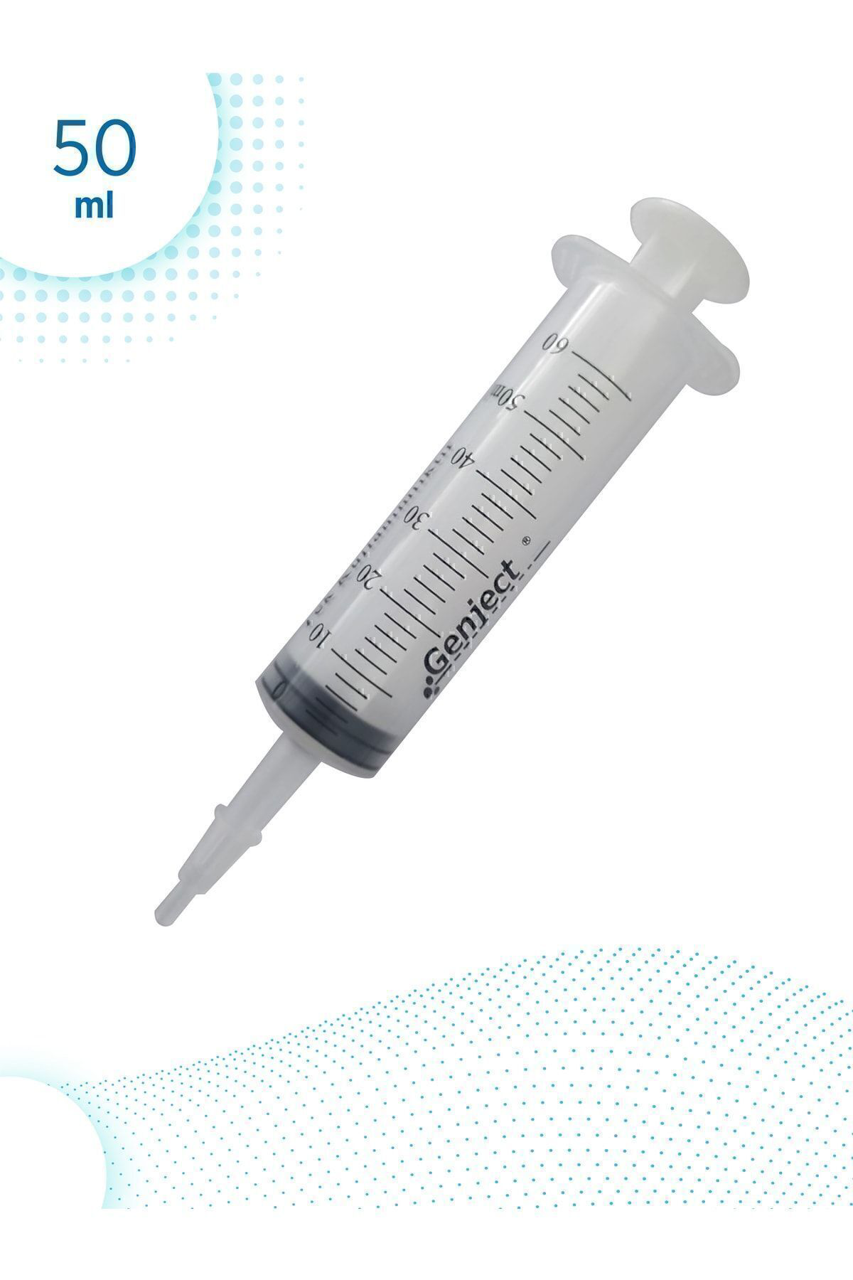 Genject Beslenme Katater Enjektörü & Çam Uçlu Şiringa 50 Ml ( 60'Li)