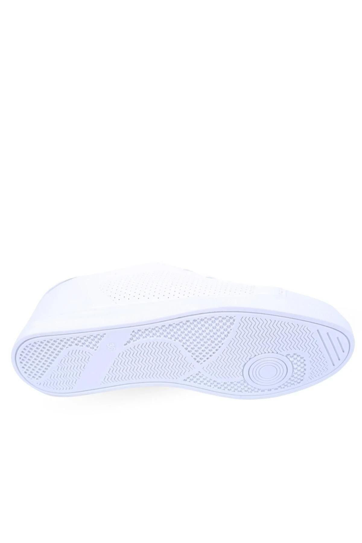 Cihanshoes Beyaz - Kadin Sneaker Ayakkabi