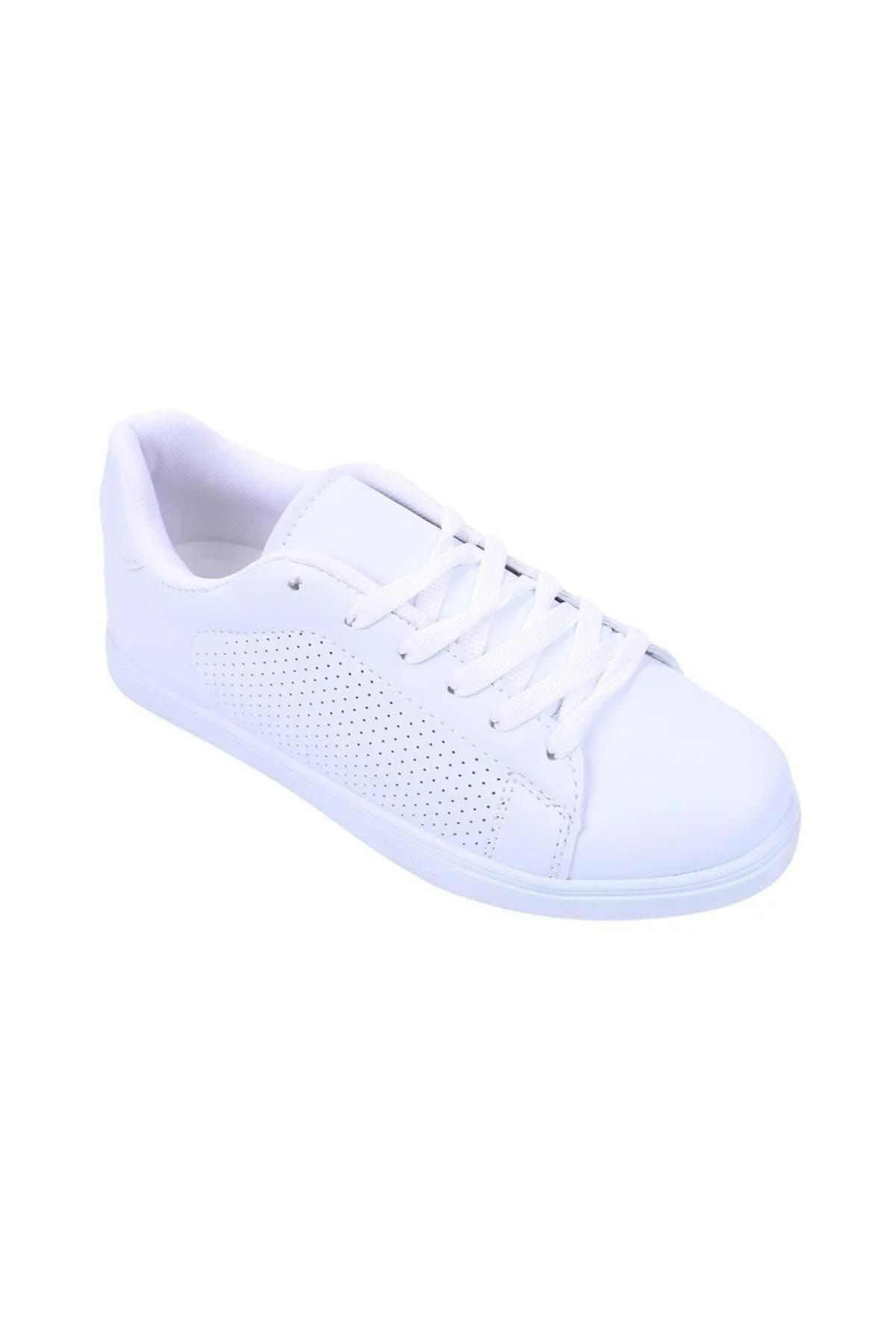 Cihanshoes Beyaz - Kadin Sneaker Ayakkabi