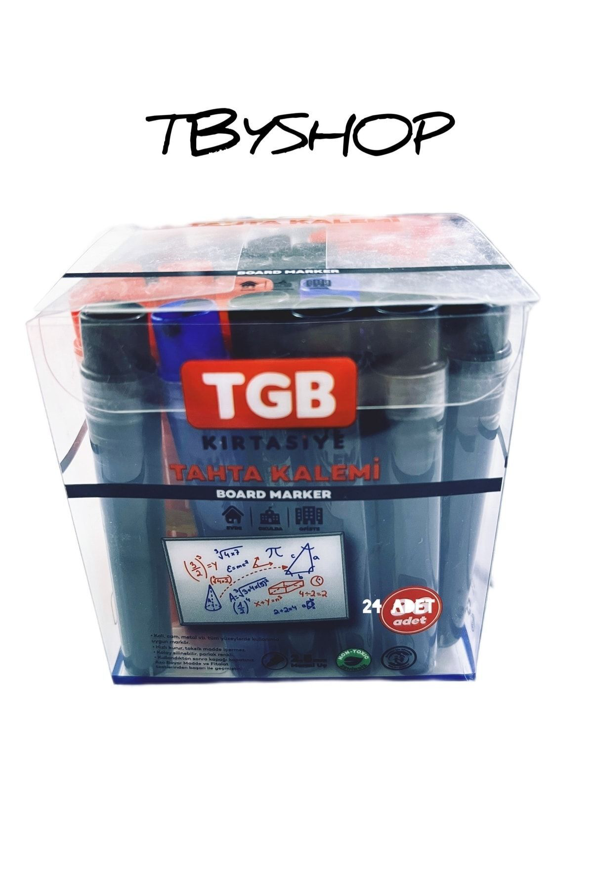 Tgb Beyaz Tahta Kalem Kartuşu Öğretmen Kalemi Kartuşu Siyah 11 -Mavi