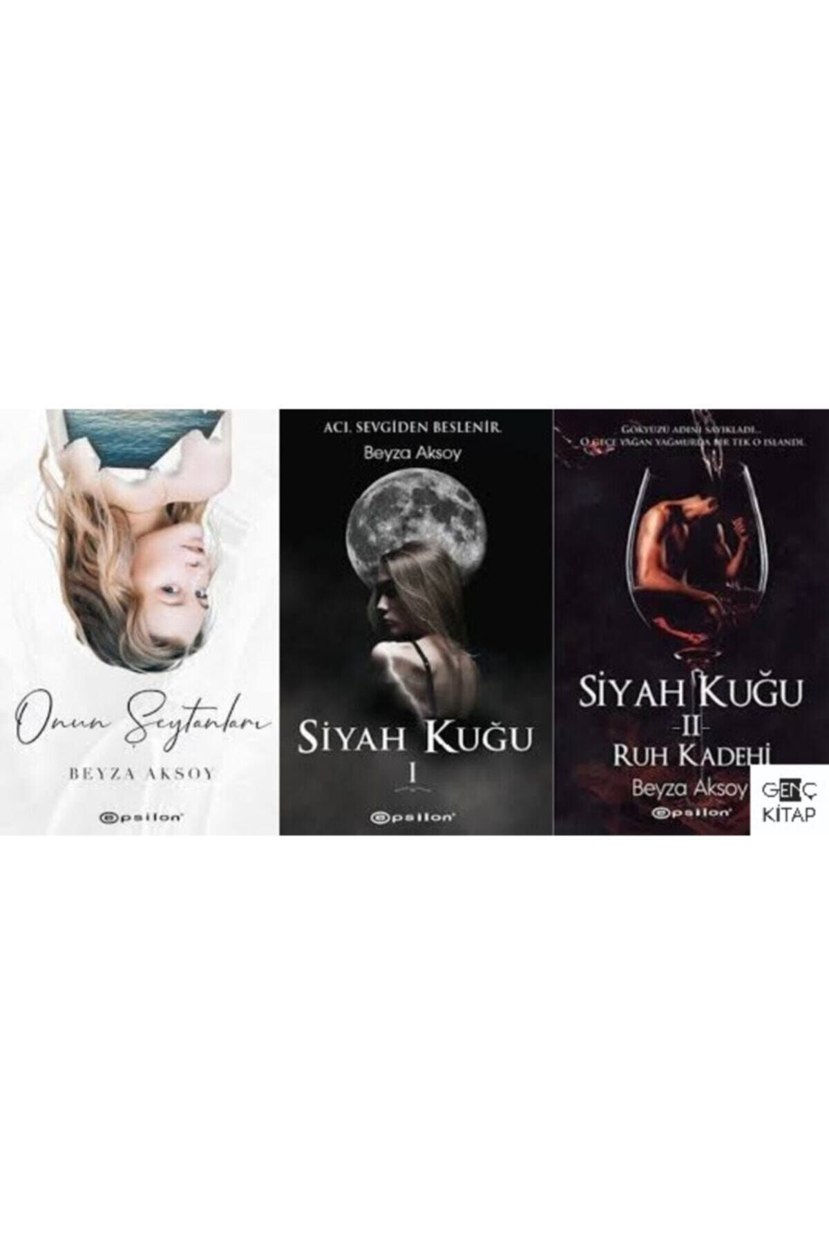 Beyza Aksoy 3 Kitap Set Onun Şeytanları Siyah Kuşu 1-2