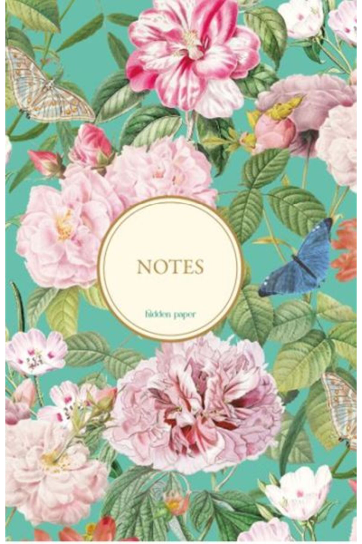 Hidden Paper Bez Ciltli Çizgili Defter 6