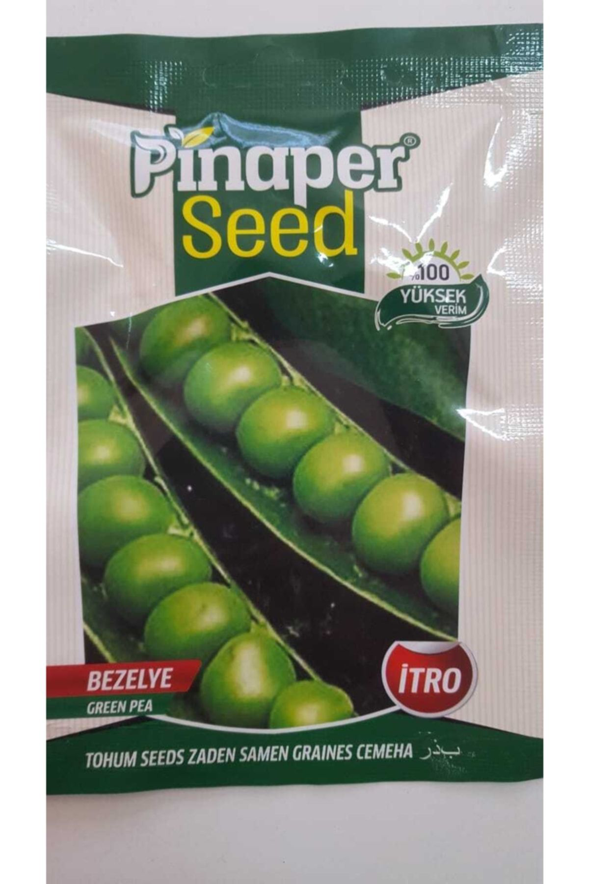 Pinaper Seed Bezelye Tohumu 1 Paket %100 Yüksek Verimlidir.