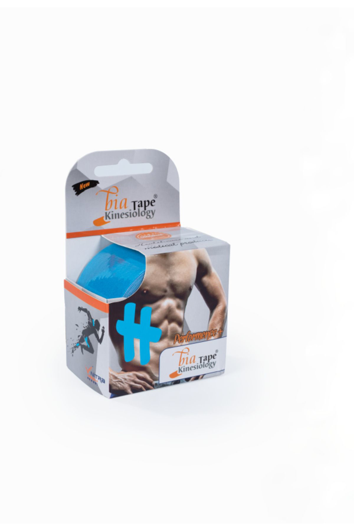 Biatape Bia Tape Kinesiology Ağri Bandi 5Cm X 5Metre Mavi