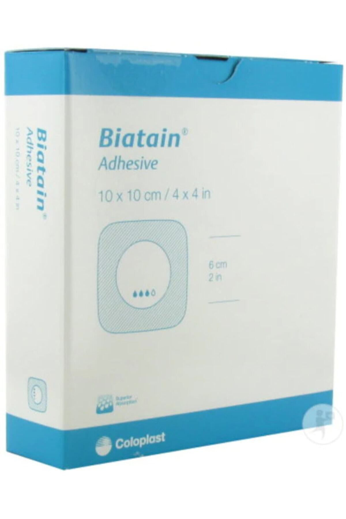 Coloplast Biatain Yapişkanli Köpük Yara Örtüsü 10*10 334300 (10 Adet)