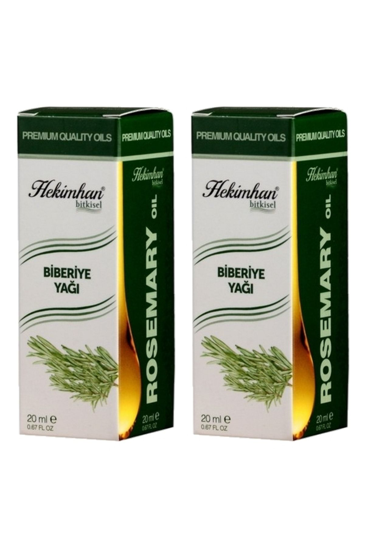 Hekimhan Biberiye Yaği 20 Ml 2 Adet