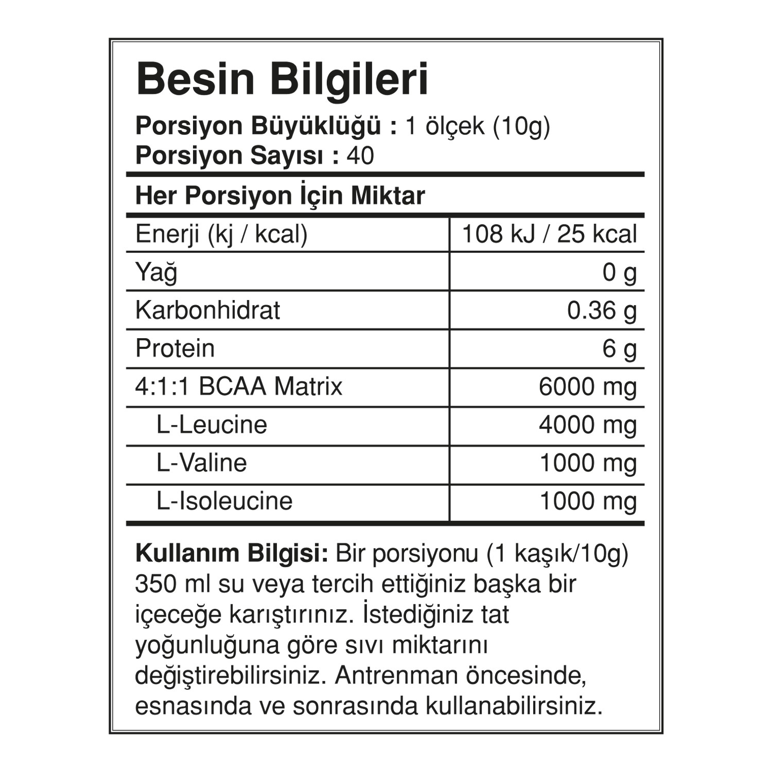 Bigjoy Sports Bigjoy Bcaa Pro 4:1:1/400Gr/Karpuz
