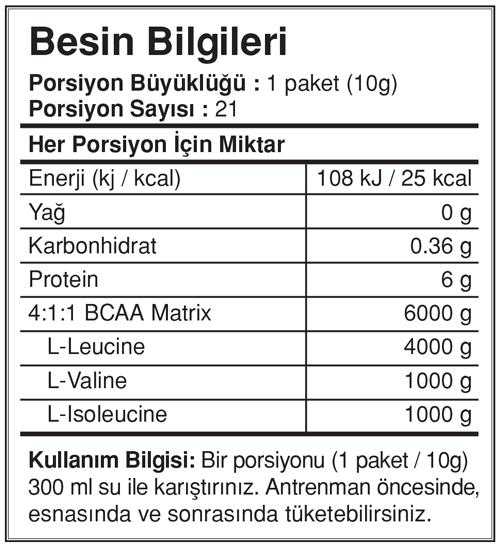 Bigjoy Sports Bigjoy Bcaa Pro Go 10G*21/Karpuz