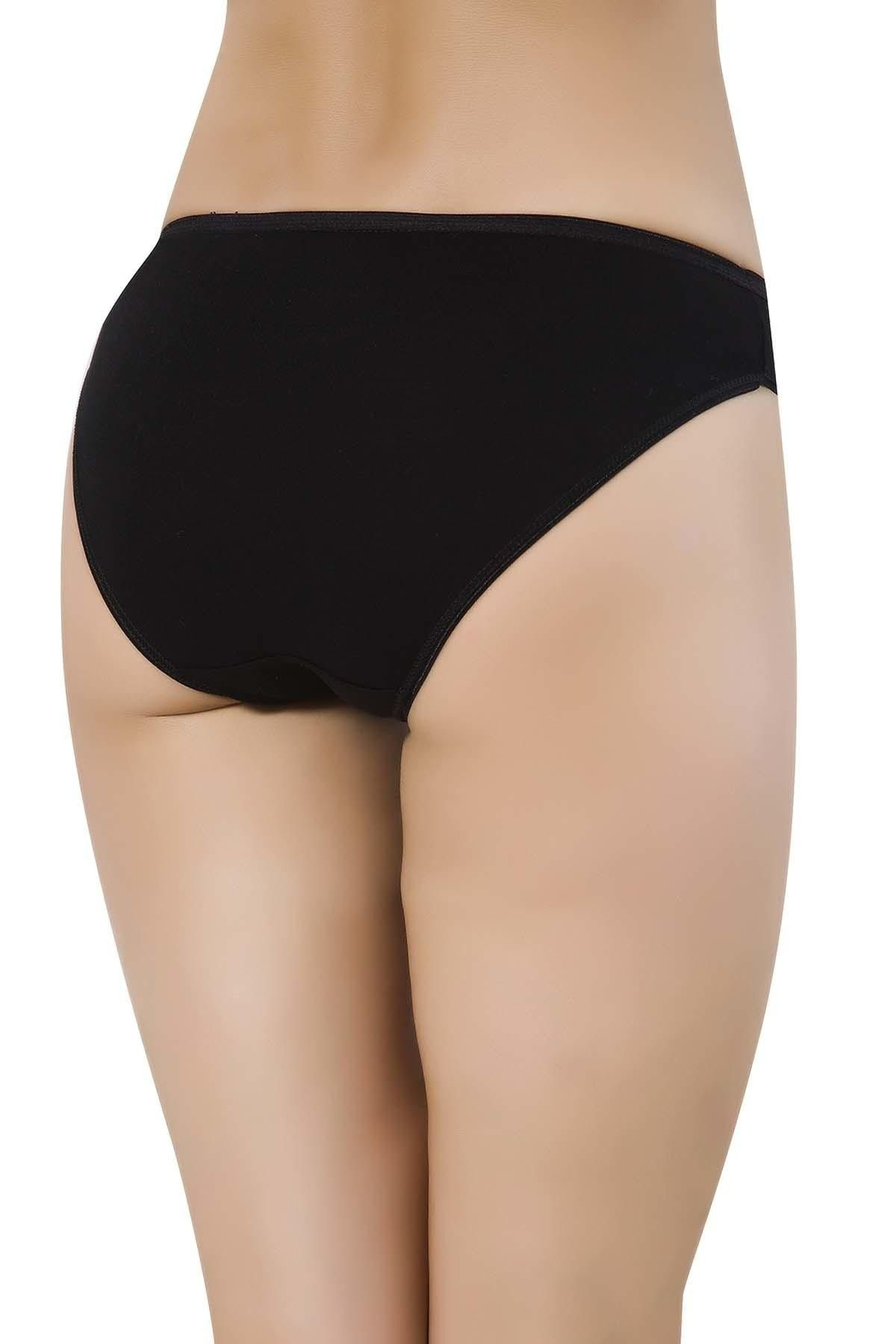 Papatya Bikini Alti Bambu Kumaş Siyah | 2521