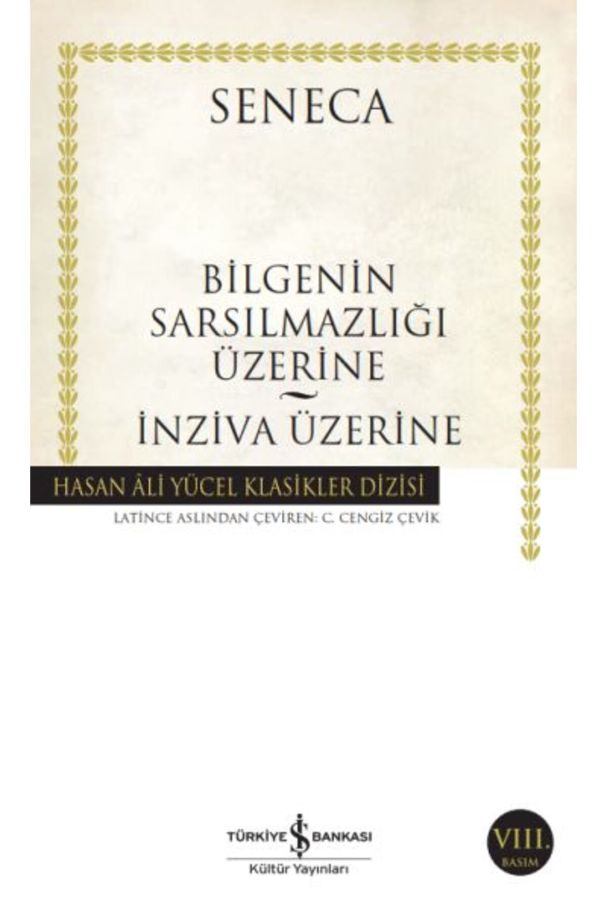 Destek Yayinlari Bilgeliğin Sarsilmazliği Üzerine İnziva Üzerine Hasan Ali Yücel K