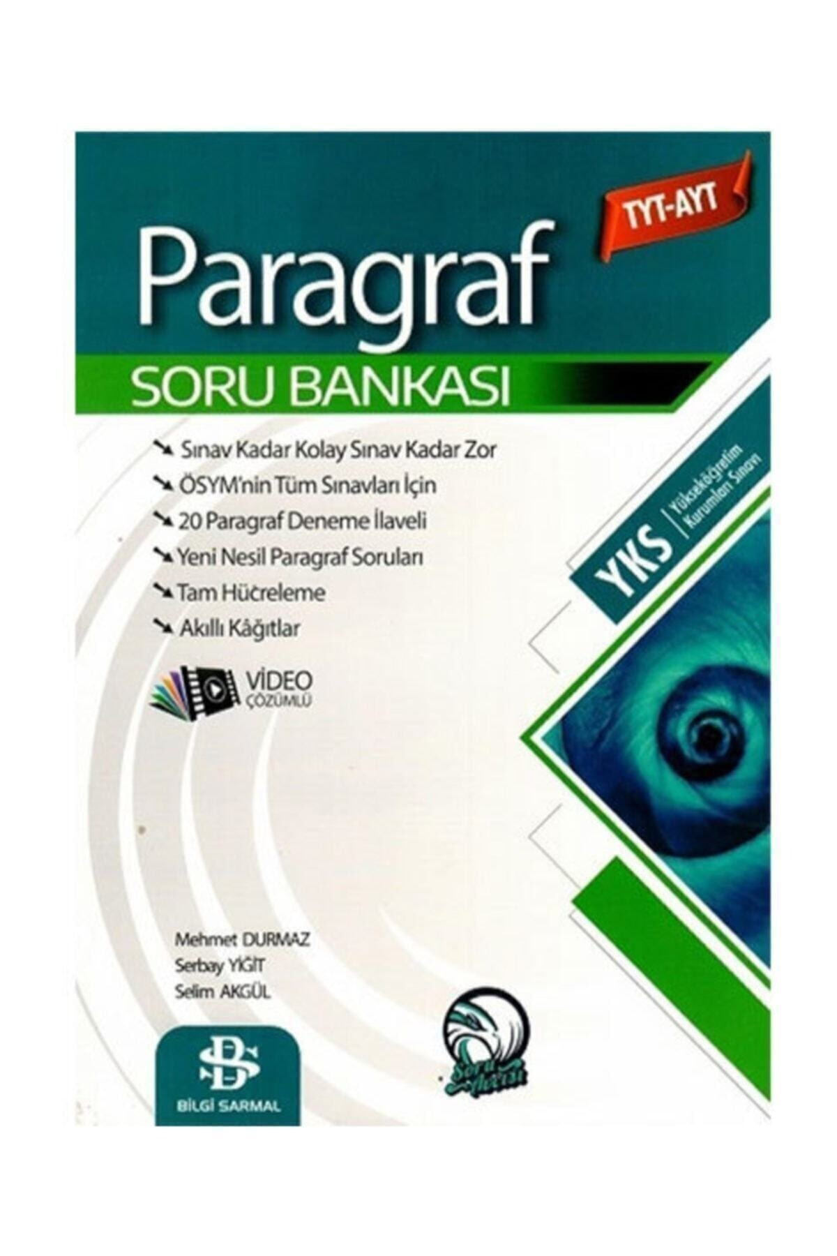 Bilgi Sarmal Yayinlari Bilgi Sarmal Tyt Ayt Paragraf Soru Bankasi