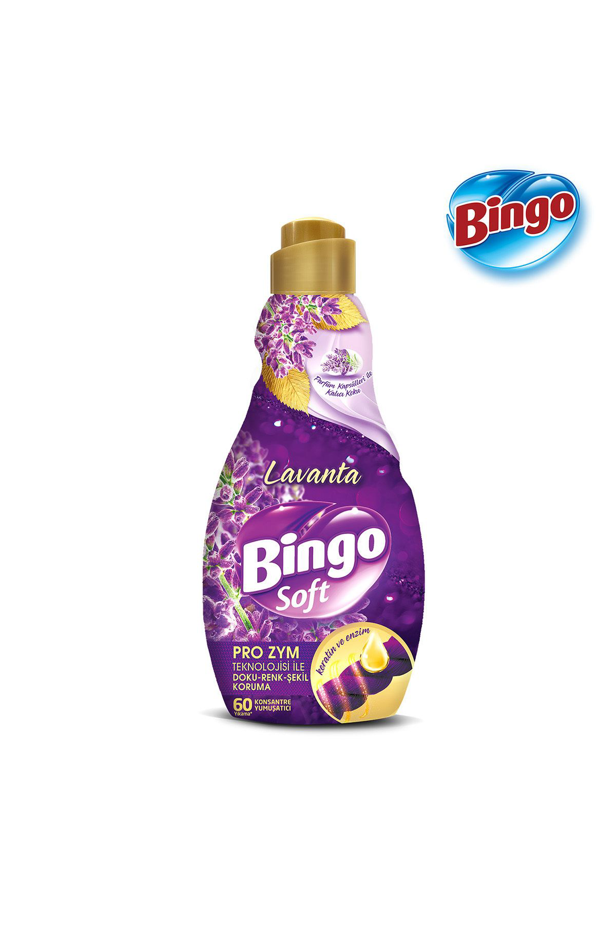 Bingo Bingo Soft Konsantre Çamaşir Yumuşaticisi Lavanta 1440 Ml X 4 Ade