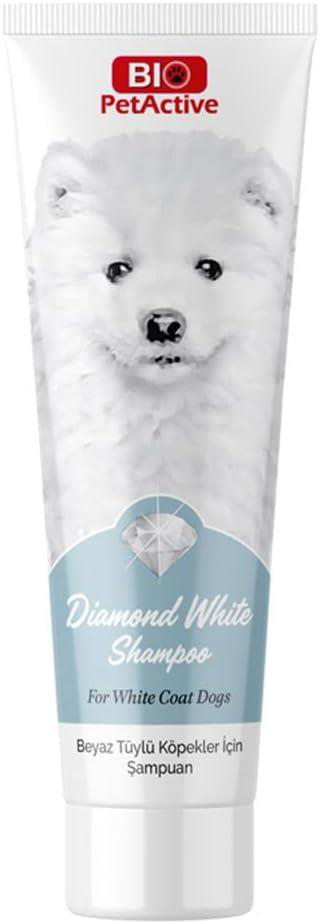 Bio Petactive Bio Pet Active Diamond White Beyaz Tüylü Köpek Şampuani 250 Ml