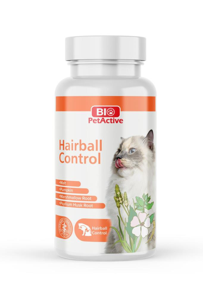 Bio Petactive Bio Pet Active Hairball Control Tüy Yumaği Önleyici Kedi Tableti 