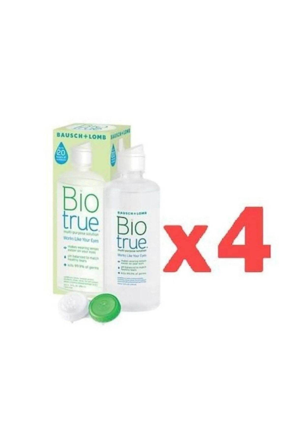 Biotrue Bio True 300 Ml  Lens Solüsyonu 4 Adet 10/2024