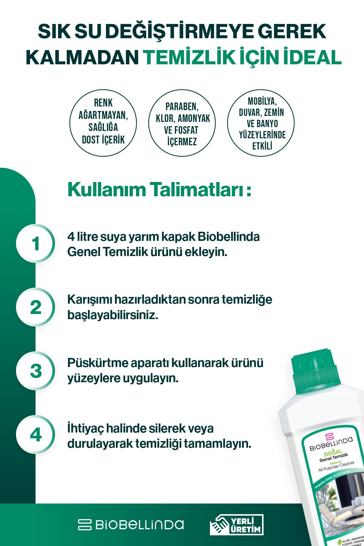 Biobellinda Biobelinda Genel Temizlik Genel Temizlik Ürünü