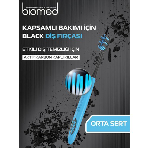 Biomed  Black Diş Firçasi Medium
