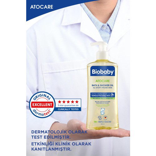 Biobaby Bioxcin Atocare Banyo Dus Yagi 500Ml