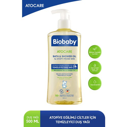 Biobaby Bioxcin Atocare Banyo Dus Yagi 500Ml