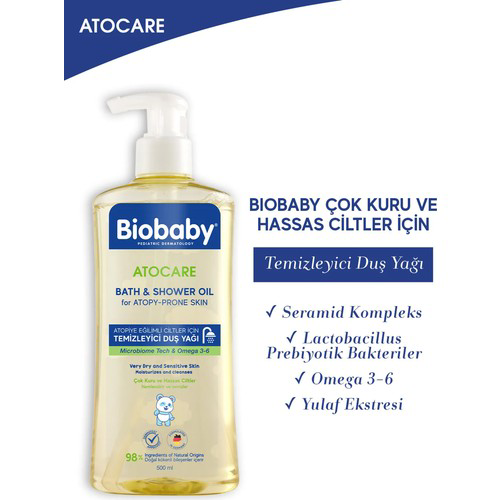 Biobaby Bioxcin Atocare Banyo Dus Yagi 500Ml