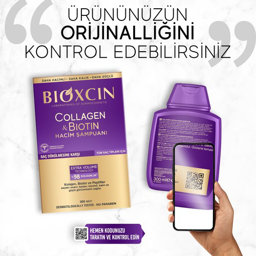 Bioxcin Collagen & Biotin Hacim Şampuan 300 Ml