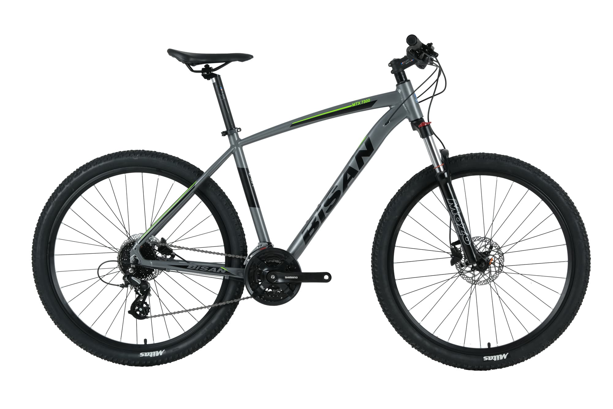 Bisan MTX 7300 19 Kadro 24 Vites H.Disk 29 Jant Dağ Bisikleti