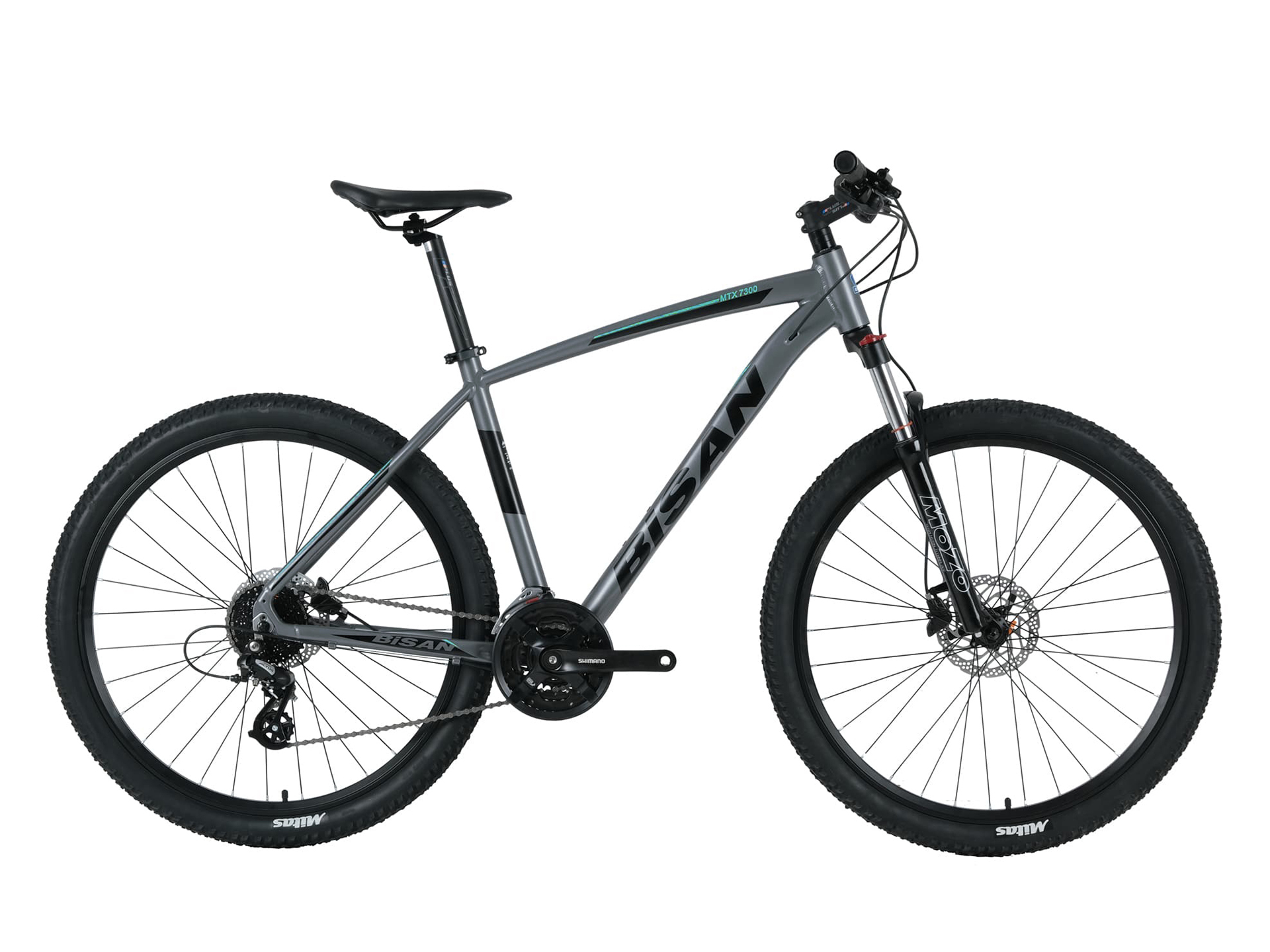 Bisan MTX 7300 19 Kadro 24 Vites H.Disk 29 Jant Dağ Bisikleti