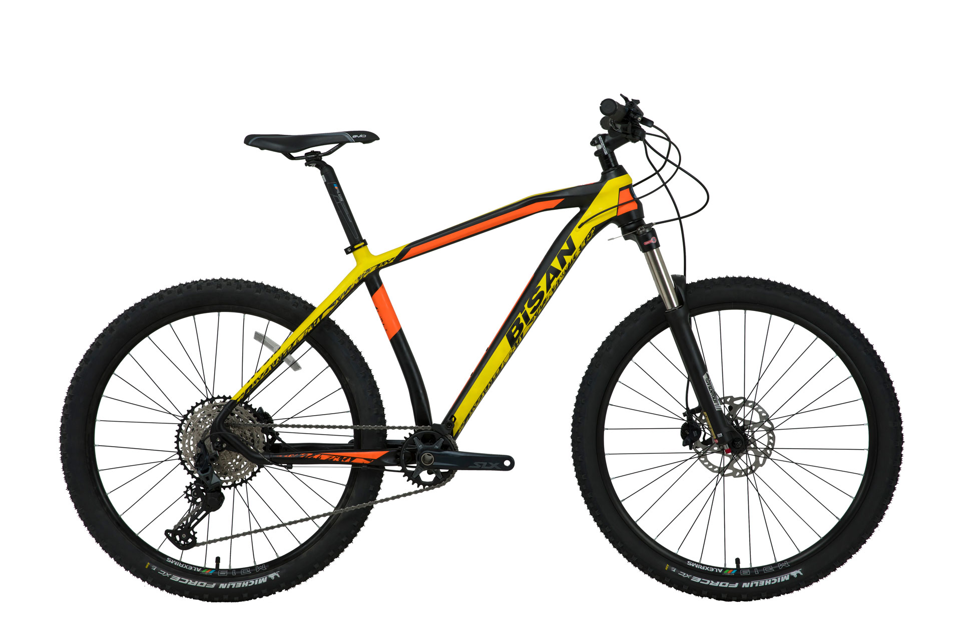 Bisan Mtx 7800 Slx 27.5 Jant 19 Kadro (Turuncu-Sarı-siyah)