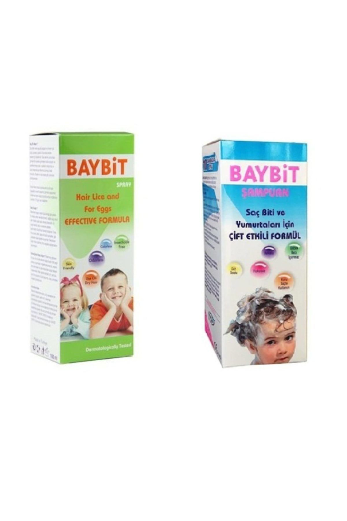 Baybit Bit Spreyi 100 Ml + Bit Şampuani 100 Ml  Kofre Set 2 Adet Bit Tar