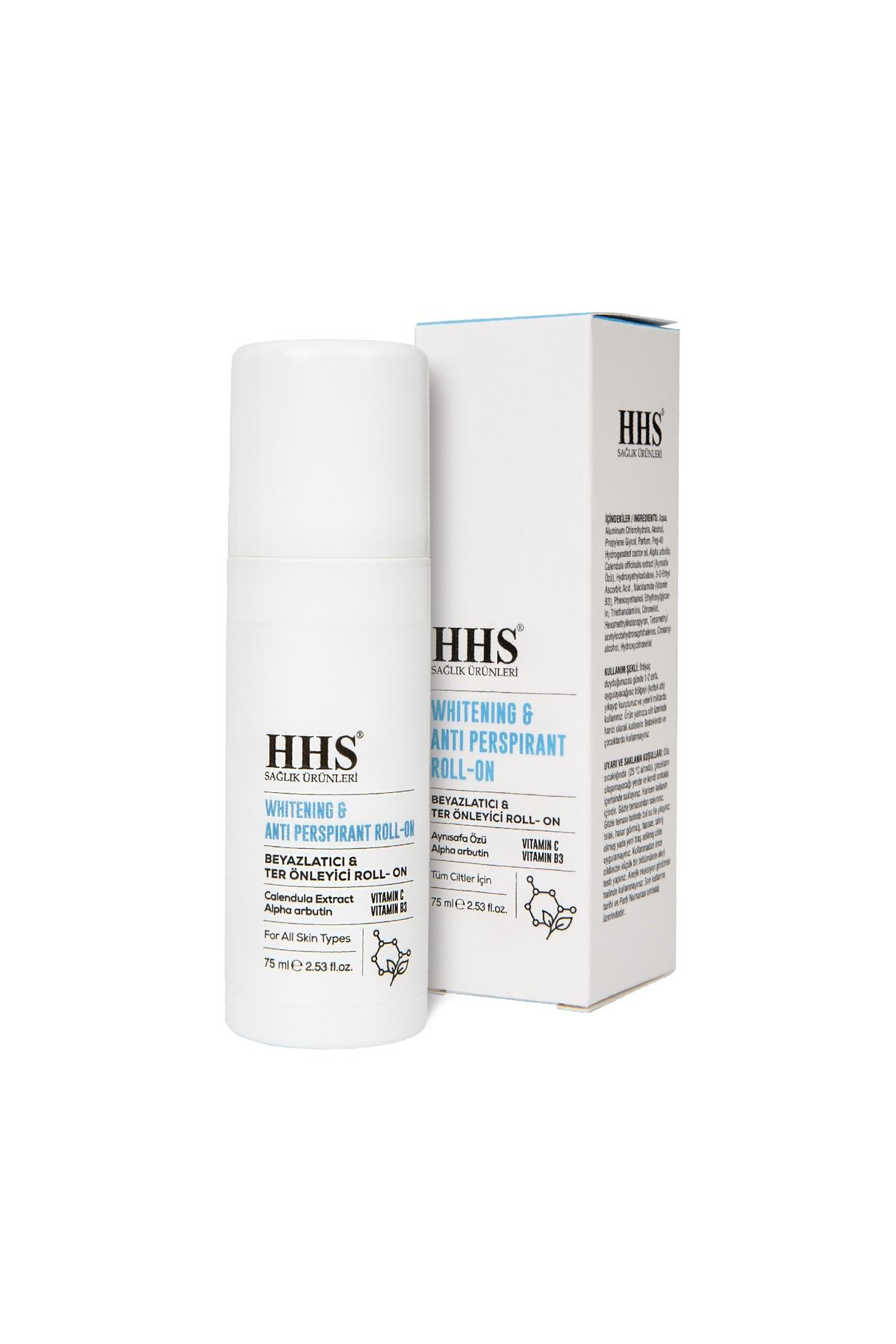 Hhs Bitkisel Beyazlatici Ve Ter Önleyici Roll-On Whitening&Anti Persp