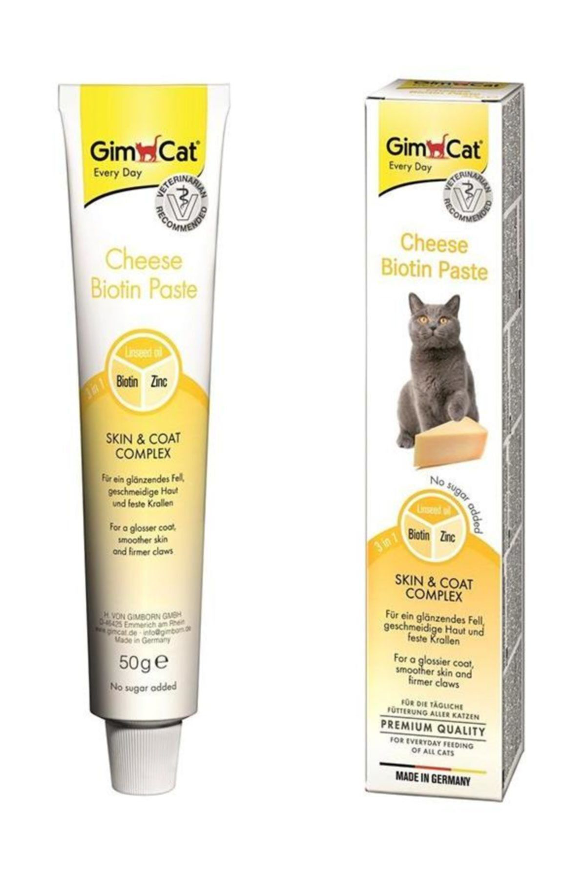 Gimcat Biyotinli Ve Peynirli Güzellik Macunu 50 Gr