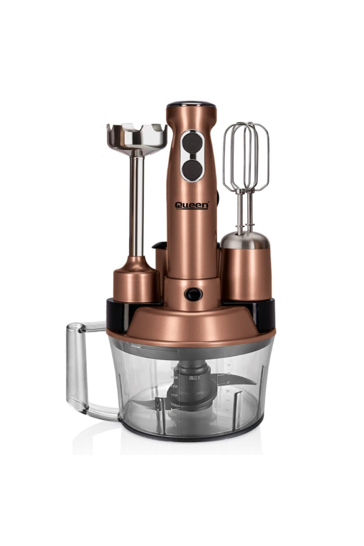 Queen Blendmix Pro 5'Li Blender Set - Rose