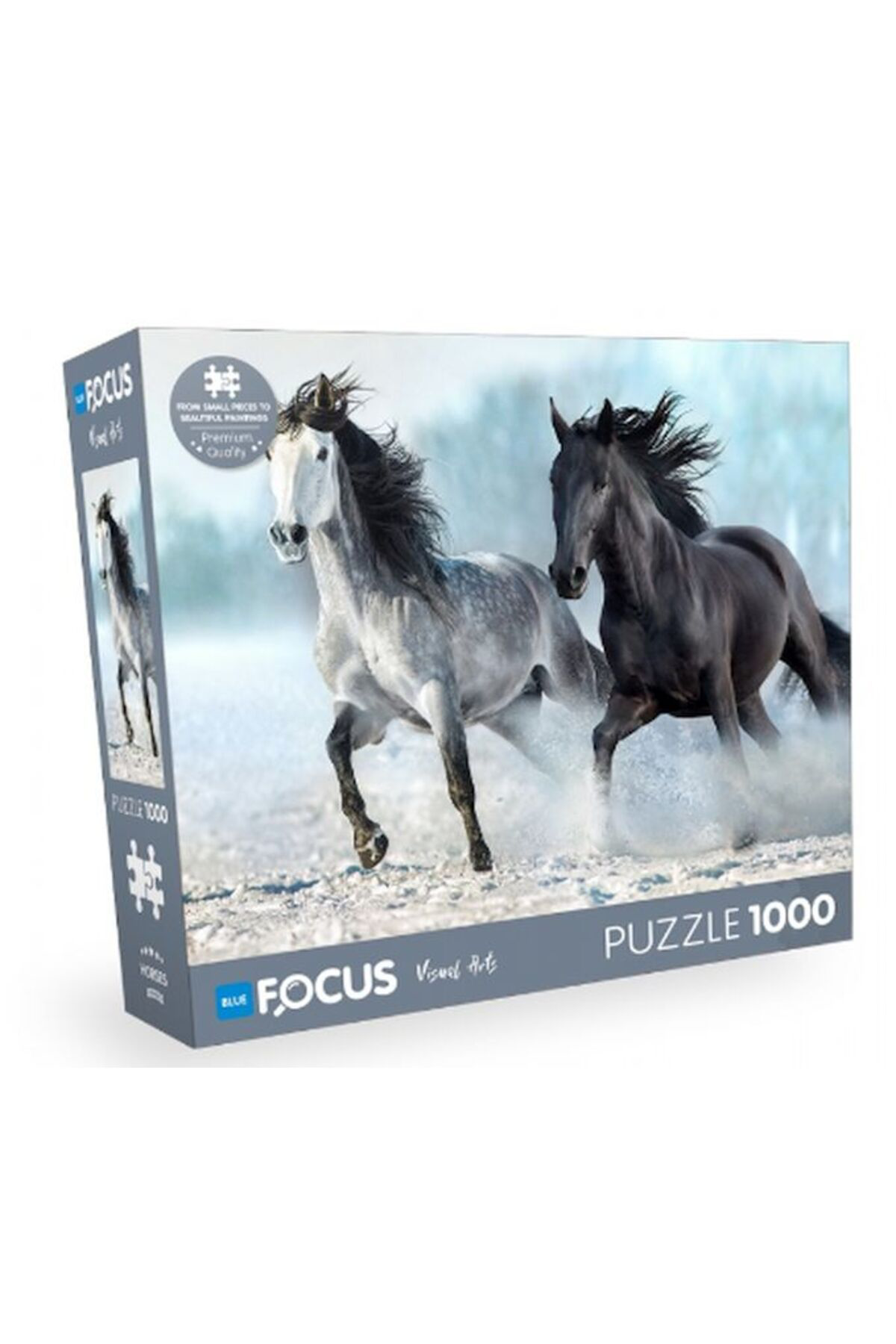Blue Focus Yayinlari Blue Focus Horses Atlar 1000 Parça