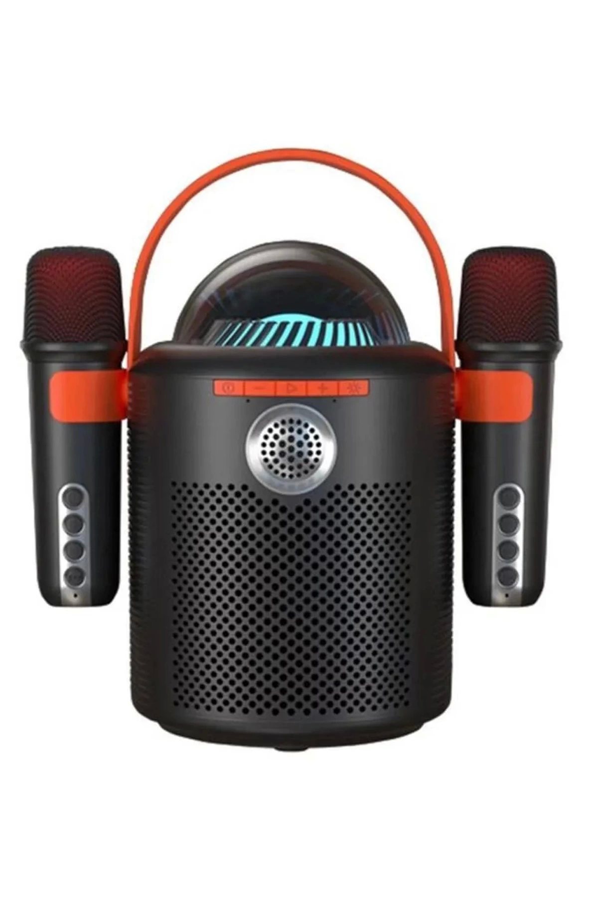Just Cheap Store Bluetooth Aile Parti Seti Kablosuz Çift Mikrofon 6 Ses Degistirme