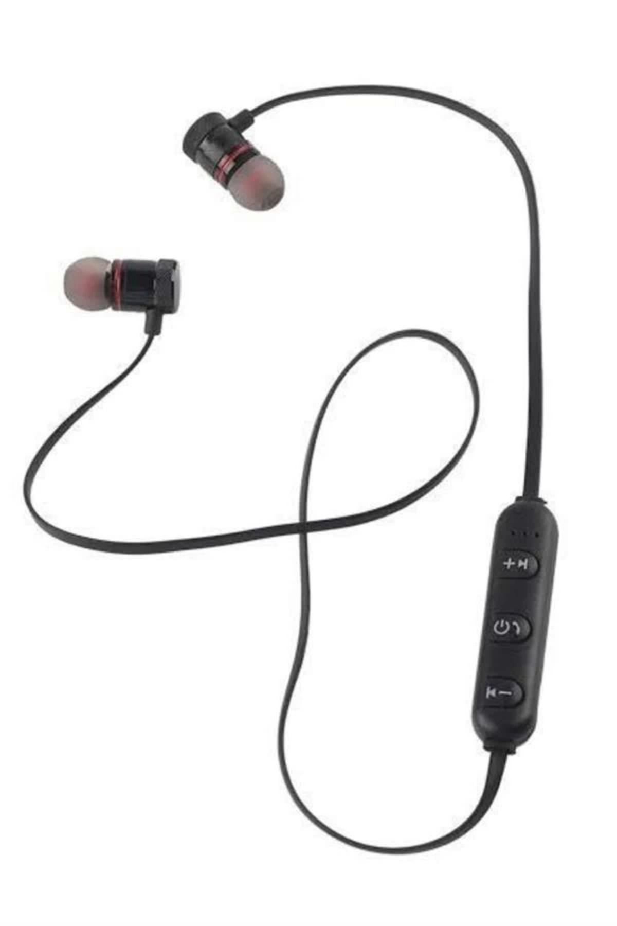 Pamiravm Bluetooth Bağlantili Kablolu Miknatisli Sport Kulaklik