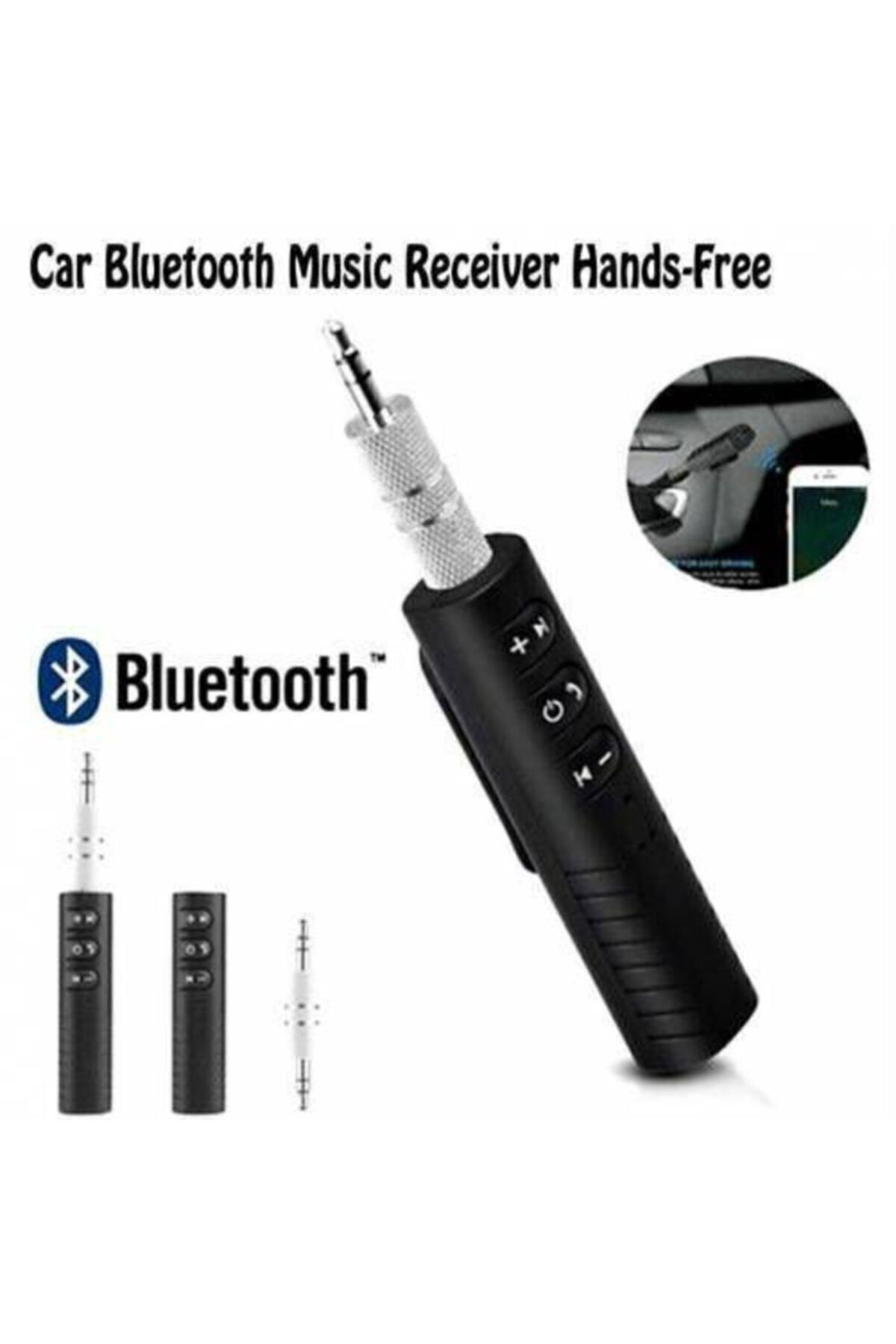 Rosepremium Bluetooth Ses Alicisi Aux Oto Araç Teyp Kiti Android İos Uyumlu B