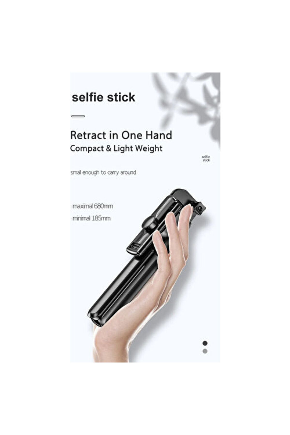 Torima Bluetootlu Kablosuz Selfie Çubuğu Ve Tripod Max. 68 Cm
