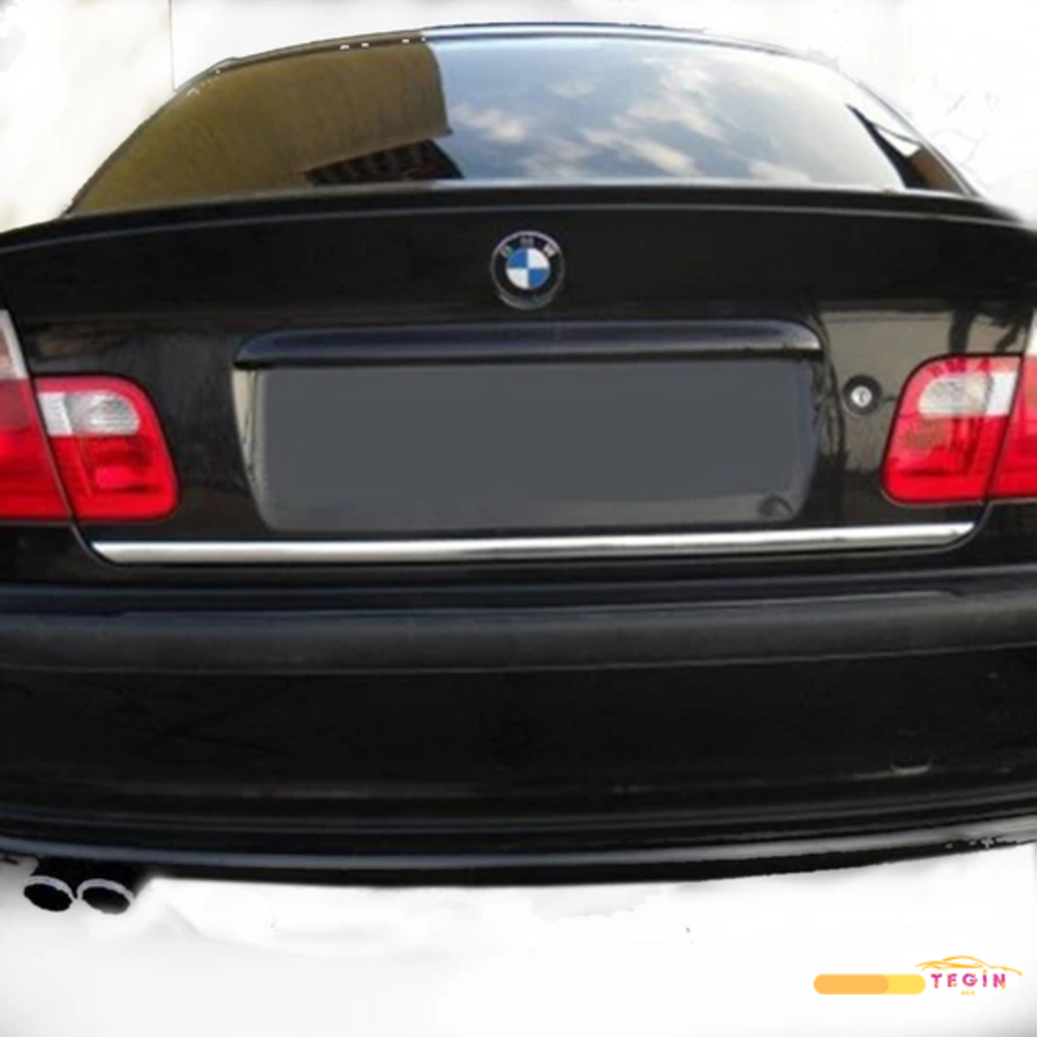 Bmw 3 Serisi E46 SD 1998-2003 Bagaj Alt Çıtası Paslanmaz Çelik