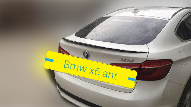 Drs Tuning Bmw X6 Uyumlu Spoiler -2014 Anatomik