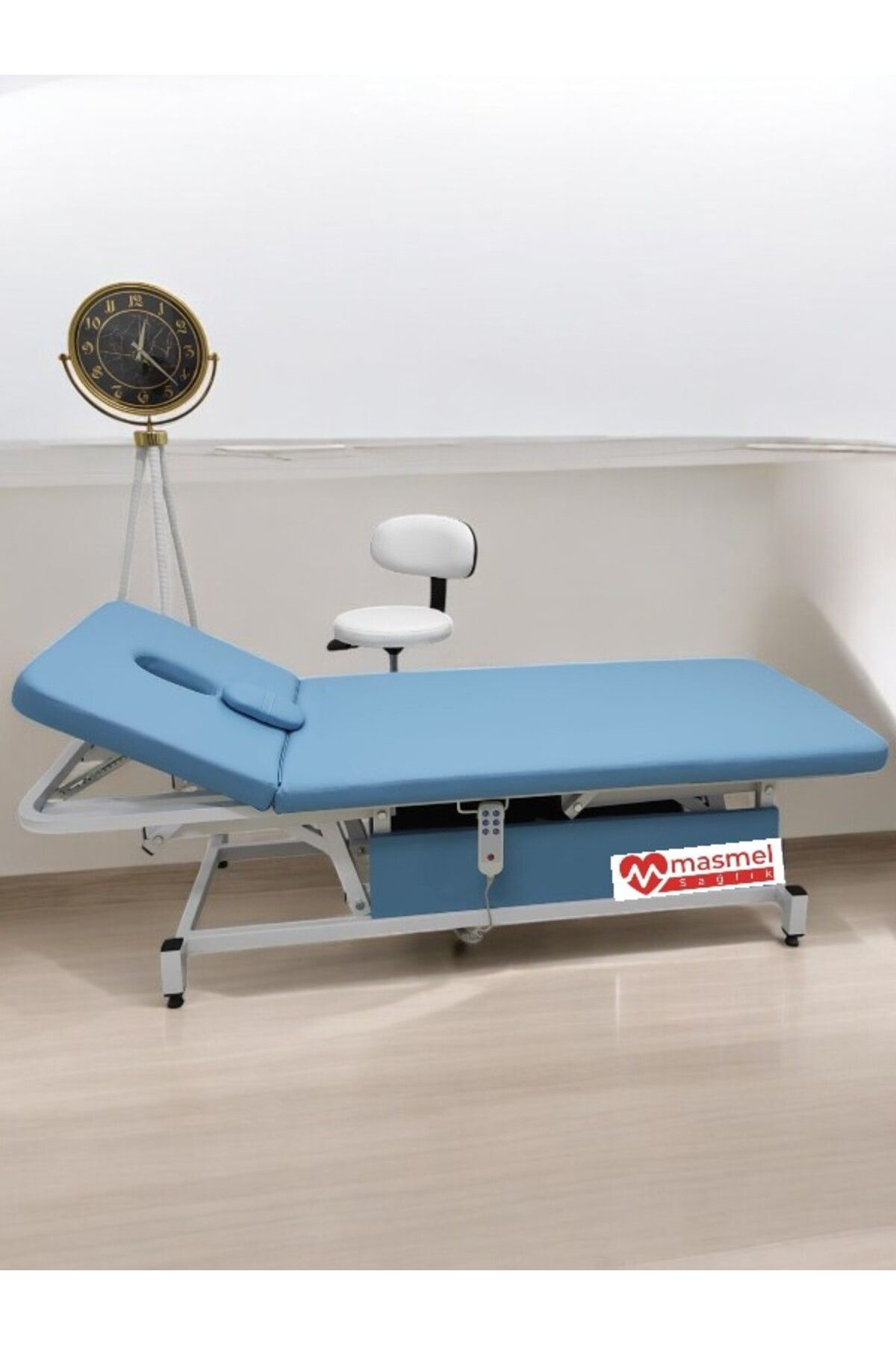 Masmel Bobath Rehabilitasyon Yataği Tek Motorlu Başlikli 75X190 Cm