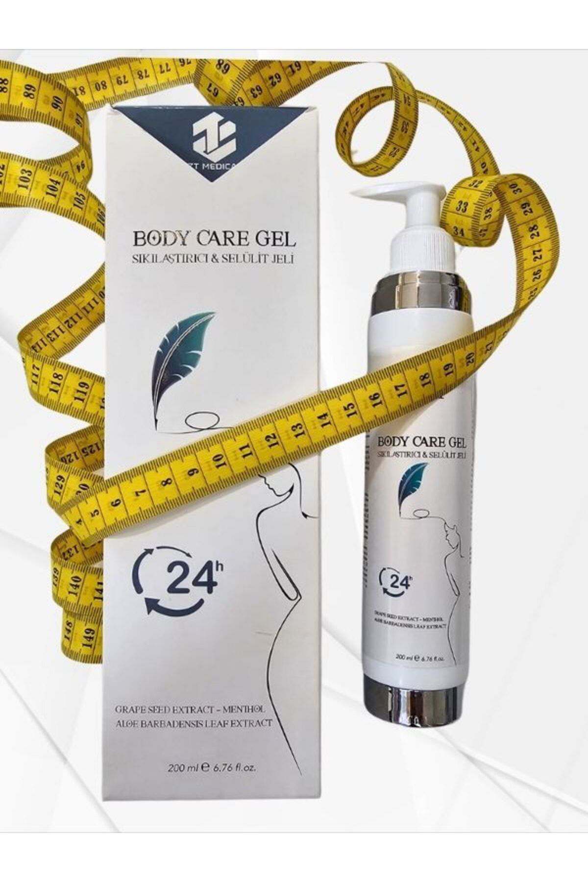 Zt Medikal Gida Takviyesi Sağlik Ürünleri Body Care Gel Sikilaştirici Selülit Jeli 200 Ml